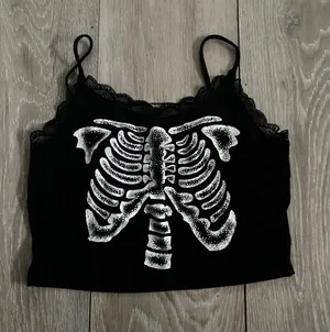 Skeleton Urban Outfitters Tee thumbnail 1