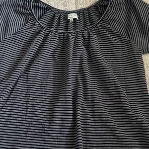 Madewell Texture And Thread Peasant Top In Stripe thumbnail 3