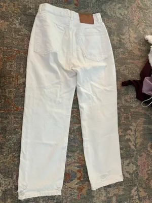 White ZARA Jeans thumbnail 2