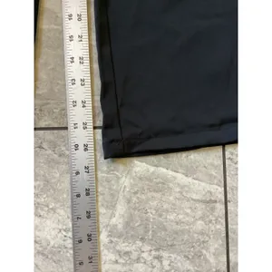 Halara NWOT Women Black Wide Leg Tie Front High Waist Pants Size L Side Zip thumbnail 4