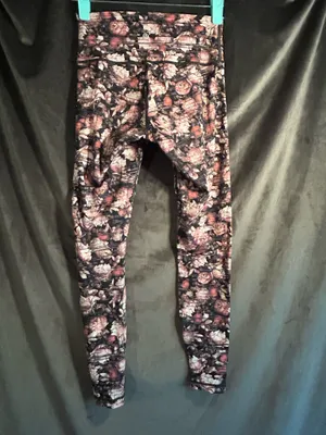 Lululemon Women’s Wunder Under High-Rise Tight Luxtreme - Peony Multi Sz 8 thumbnail 3