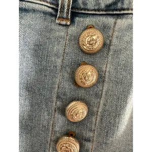 Generation Love Justine Button Fray Denim Pants Jeans 27 thumbnail 3