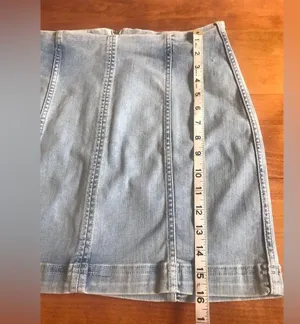 Free People Denim mini skirt thumbnail 6