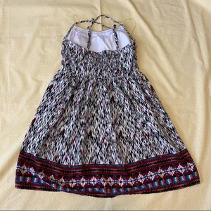 Three Pink Hearts Cream Dress thumbnail 2