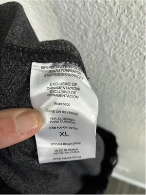 Democracy High Rise Black Trousers Size XL thumbnail 6