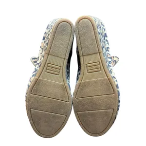 TOMS Booties Womens Size 6 Brown Leopard Faux‎ Suede Wedge Ankle Pull On thumbnail 8