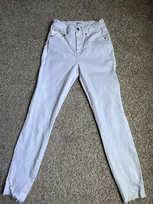 Good American White Jeans thumbnail 1