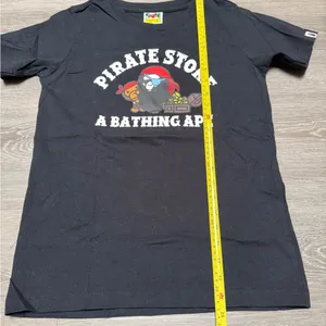 black BAPE the bathing ape pirate store t-shirt, short sleeved thumbnail 3