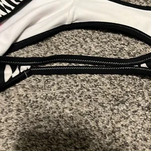 Victoria’s Secret Bikini Bottoms Aztec Black White - L thumbnail 5