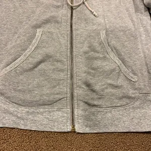 Splendid Women’s Grey Zip Up Hoodie Sweatshirt thumbnail 2