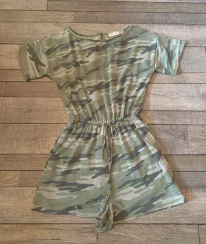 Francesca's Camo Romper thumbnail 1