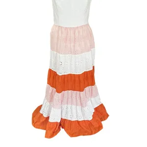 Hutch Alston Eyelet Maxi Dress Anthropologie Cutout Back Size 6 thumbnail 8
