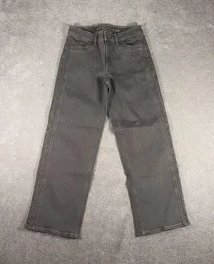 American Eagle Jeans Womens 4 Gray Stovepipe High Rise Straight Leg Stretch‎ thumbnail 1