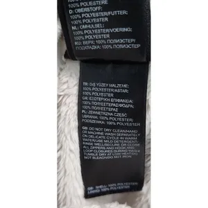The North Face Fuzzy Fleece Jacket Womens M Beige‎ Zip Up Casual Outerwear thumbnail 8