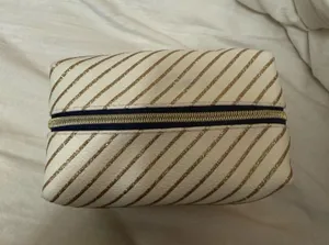 Mascara and Caffeine make up bag White thumbnail 2