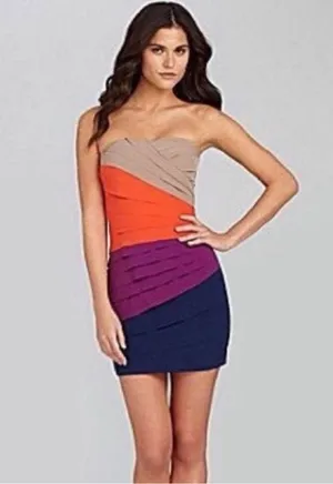 Gianni Bini Strapless Dress SZ M thumbnail 1