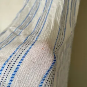 MISA Los Angeles Augustina Striped Midi Dress blue and white‎ size XS thumbnail 12