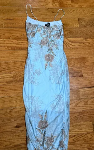 Blue Windsor Dress S thumbnail 2