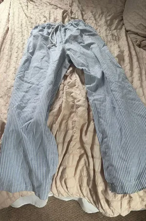 Shein Linen Pants Wide-Leg petite thumbnail 1