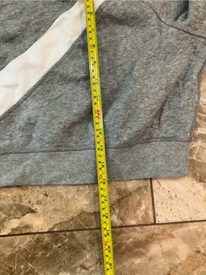 Nike grey swoosh sweatshirt crop thumbnail 4