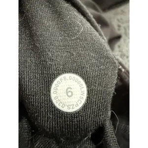 Lululemon Pant Women Size 6 Black Unlimit‎ HR Athleisure Sportswear LW5CPZS thumbnail 5