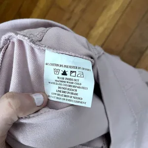 FIGS Comfortable Trousers XL Light Pink Women Stretch Cotton Blend thumbnail 4