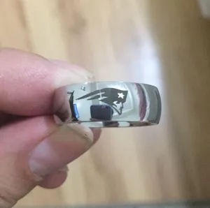 Silver Arc New England Patriots Ring thumbnail 2