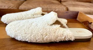 UGG Janaya Cozy Sherpa Mule Slide thumbnail 1