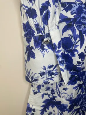 NWT Tuckernuck Blue Sapphire Bloom Bella Dress thumbnail 6