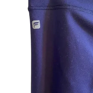 Fabletics Sydney Capri Athletic Leggings Athleisure Navy Purple Size Small Gym‎ thumbnail 7