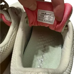 👟 OrthoComfoot Women’s Orthotic Walking Shoes White Knit Comfort 6.5–7 ✨ 👟‎ thumbnail 7