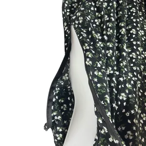Old Navy Women Cottage Boho Floral Sundress XL Black Smocked Back Indie Whimsy thumbnail 6