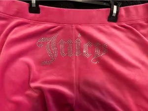 Juicy Couture Velour Pants Pink thumbnail 5