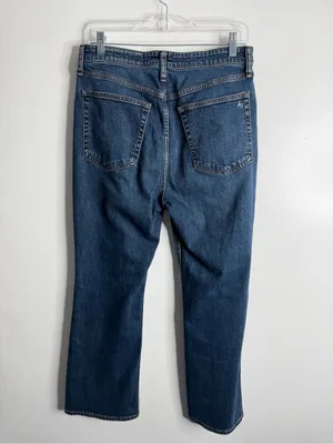 Rag & Bone Casey High Rise Ankle Flare Chelsea Wash Size 30 Minimalist Casual thumbnail 3