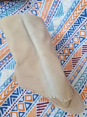 Michele Negri Suede Whipstitch Wedge Over The Knee OTK Sock Boots UK 3.5 US 6 thumbnail 17