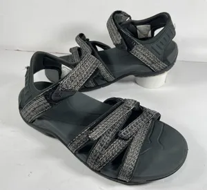 : Zeroxposur La Palme Womens Sandals Black Strappy Hiking Walking Shoes Size 7.5 thumbnail 1