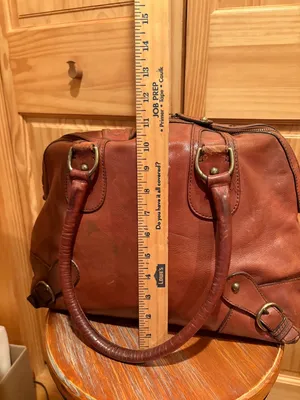 Banana Republic leather bowling-style bag or satchel thumbnail 13