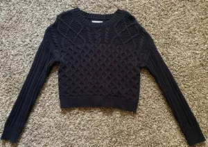 Aeropostale Black Sweater thumbnail 1