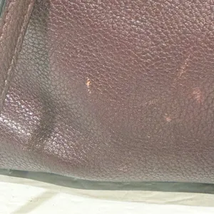 COACH‎ TURNLOCK Chain Tote 27 Zip Top Leather Shoulder Bag 57107 Oxblood thumbnail 3