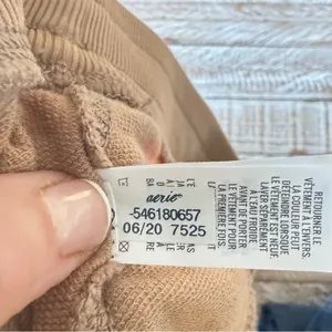 ⭐️Aerie Cargo Joggers 100% Cotton Khaki⭐️ ~medium thumbnail 9