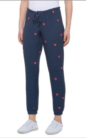 MOVING SALE Navy hearts Chaser jogger thumbnail 1