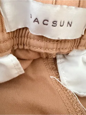 PacSun Men’s Cargo Pants in Light Brown thumbnail 3