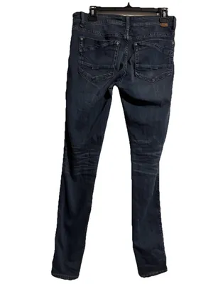 BKE Women's Skinny Jeans in Dark Indigo Wash thumbnail 3