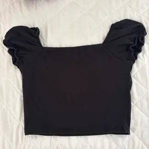 Black Garage crop top thumbnail 2