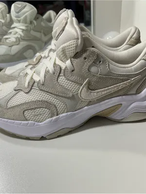Nike AL8 Women’s White & Beige Mesh Chunky Sneakers size 7.5 thumbnail 3