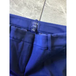 J.Crew Kallie Pant Womens 6 Royal Blue High Rise Straight Leg Trousers 1553 thumbnail 6