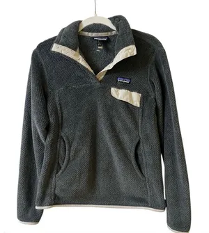 Patagonia pullover fleece with mesh lining sz Small thumbnail 1