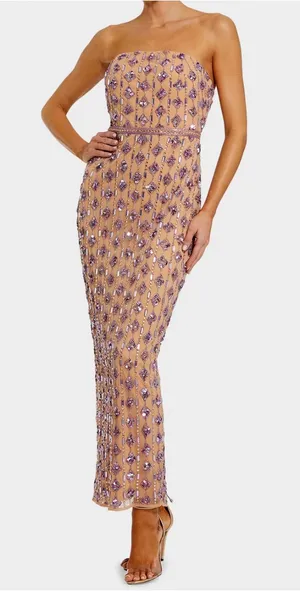 Mac Duggal
Strapless Bead & Sequin Column Gown thumbnail 1