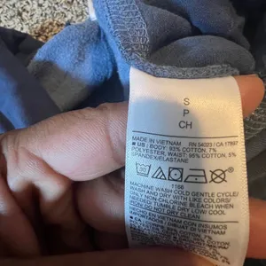Old Navy Maternity Navy Blue Fleece Jogger Pants‎ High Rise Small S thumbnail 3