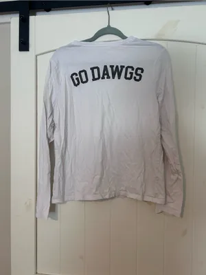 Georgia Bulldogs Womens Large Tshirt - Time and Tru thumbnail 3